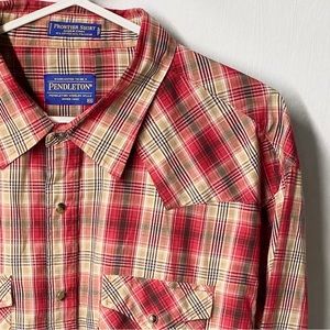 Pendleton Frontier Shirt Men’s XXL Cotton Polyester Mix Shirt